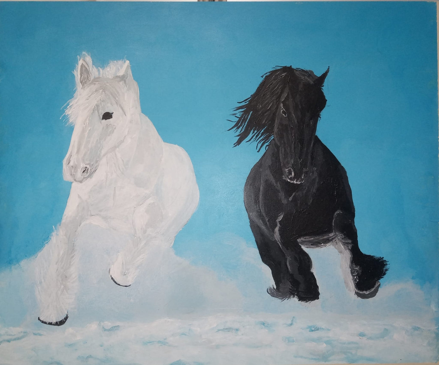 They are not opposites, they are a pair.