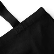 I am not as small as I look tote bag by Art-is-Artis – close-up of the handle and cotton fabric