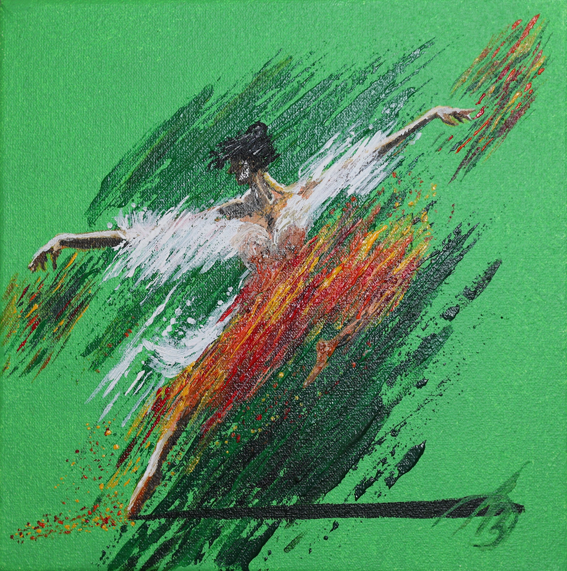I am not falling, I am dancing.