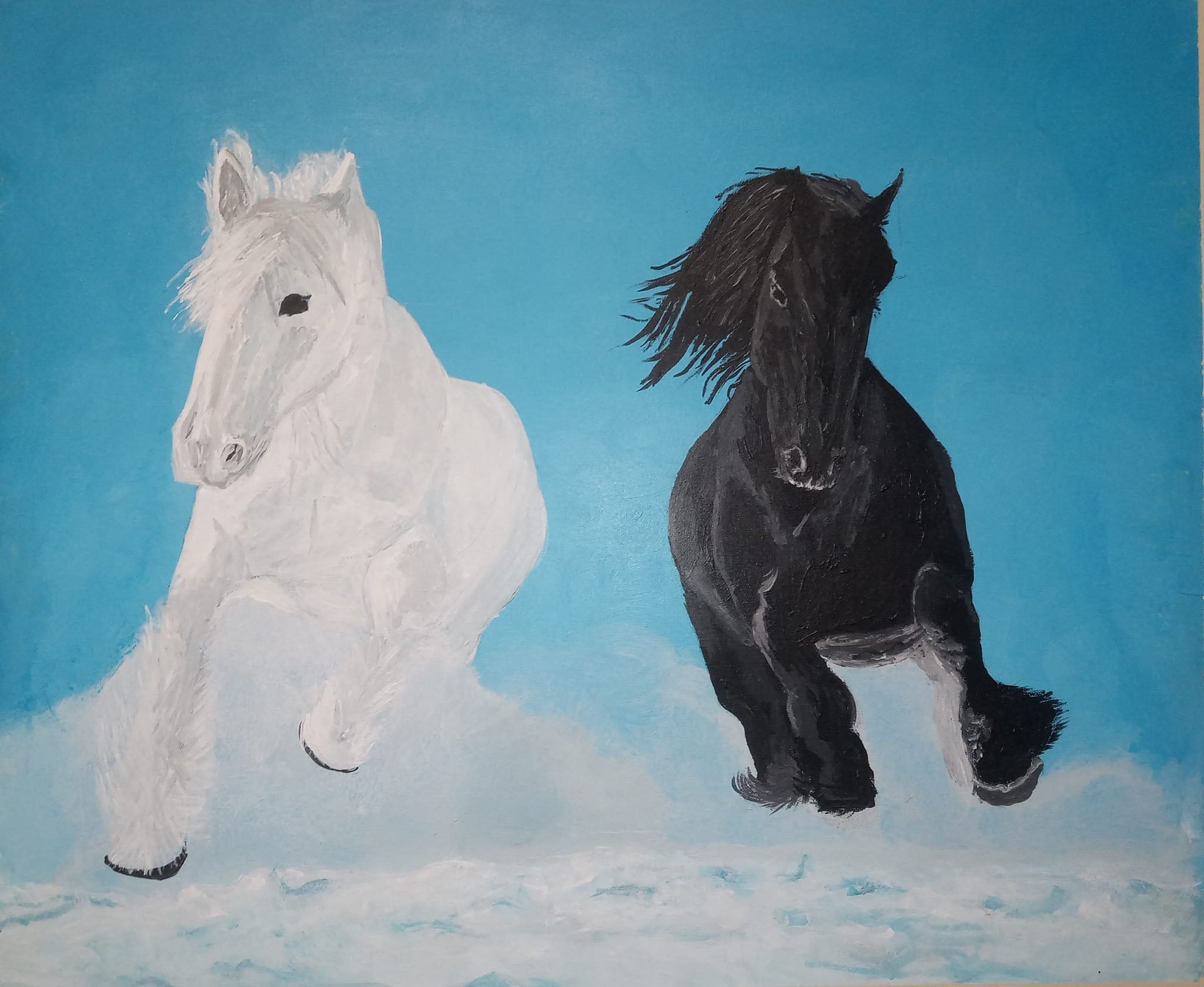 They are not opposites, they are a pair.